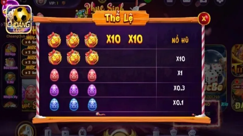 Luật chơi đơn giản - nhận nhiều phần thưởng