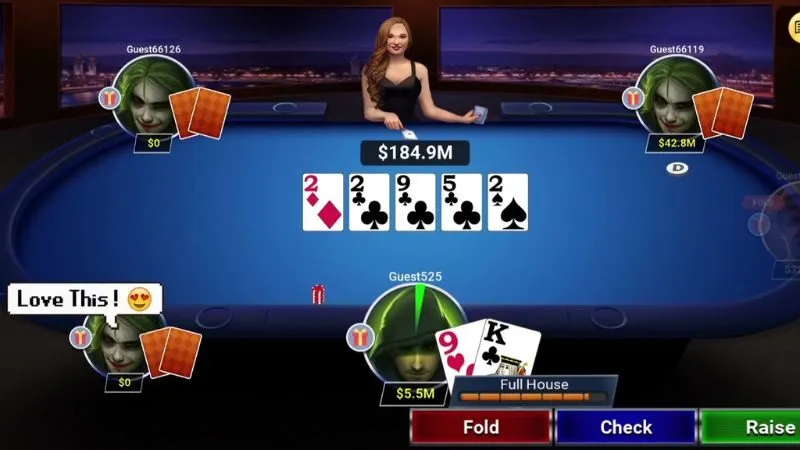 Top tựa Poker Online được yêu thích